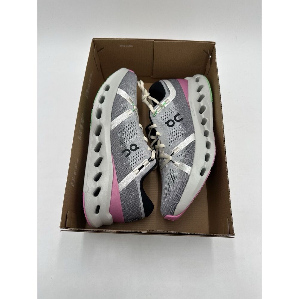 On Cloudsurfer 2 Running Sneaker White Mineral Gray Men’s Size 12 NWB No Lid - Picture 7 of 9